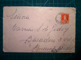 ARGENTINE, Enveloppe Distribuée à La Province De Buenos Aires, Argentine En 1925. - Used Stamps