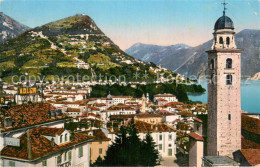 13784792 Lugano Lago Di Lugano Panorama E Col Monte Bre Lugano Lago Di Lugano - Otros & Sin Clasificación