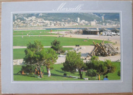 FRANCE MARSEILLE NOUVELLE PLAGE DU PRADO BEACH CARD POSTKAART POSTCARD CARTE POSTALE POSTKARTE CARTOLINA ANSICHTSKARTE - Bressols