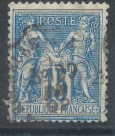 Lot N°82798   N°101, Oblitéré Cachet à Date Des Ambulants - 1876-1898 Sage (Tipo II)