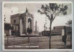 BF029 TRIPOLI - INGRESSO ALLA FIERA CAMPIONARIA ANIMATA  TRIPOLITANIA COLONIALE LIBIA 1939 - Libië