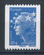 4573** Marianne "Europe" Bleu (Roulette) - Unused Stamps