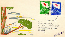 YOUGOSLAVIE.1951. CROIX-ROUGE. FDC. Pour LA FRANCE - FDC