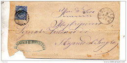 1879  LETTERA CON ANNULLO FOSSACESIA  CHIETI - Storia Postale