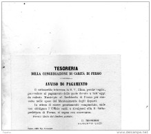 1882  CARTOLINA CON ANNULLO FERMO - Marcophilie