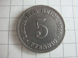 Germany 5 Pfennig 1910 G - 5 Pfennig