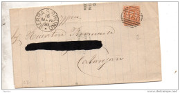 1888  LETTERA CON ANNULLO SERRA  SAN BRUNO VIBO VALENTIA - Storia Postale
