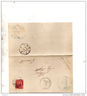 1887  LETTERA CON ANNULLO TRENTOLA  CASERTA - Storia Postale