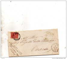 1882  LETTERA CON ANNULLO PIGNATARO MAGGIORE CASERTA - Storia Postale