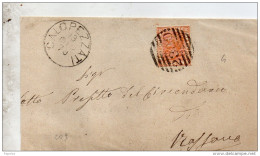 1879 LETTERA CON ANNULLO CALOPEZZATI COSENZA - Poststempel