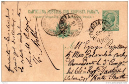 1918 CARTOLINA  CON ANNULLO RUVO DI PUGLIA BARI - Interi Postali