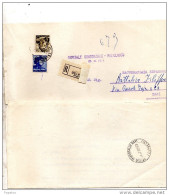 1962 LETTERA RACCOMANDATA CON ANNULLO BARI ESPRESSI - 1961-70: Marcophilie