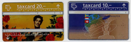 Suisse X2 Taxcard 20 -taxcard 10 - Svizzera