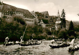 73885084 Tuebingen Stocherkahnrennen Der Studenten Auf Dem Neckar Tuebingen - Tuebingen