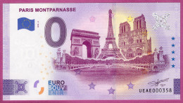 0-Euro UEAE 2023-6 PARIS MONTPARNASSE - Essais Privés / Non-officiels
