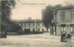 54 - Pont à Mousson - La Gare - Animée - CPA - Voir Scans Recto-Verso - Pont A Mousson