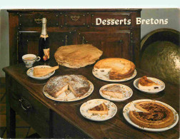 Recettes De Cuisine - Desserts Bretons - Gastronomie - CPM - Voir Scans Recto-Verso - Recettes (cuisine)