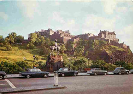 Automobiles - Ecosse - Edinburgh Castle From Princes Street - CPM - Voir Scans Recto-Verso - Passenger Cars