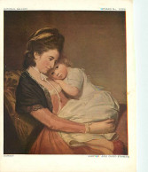 Art - Peinture - George Romney - Lady And Child - CPM - Voir Scans Recto-Verso - Pintura & Cuadros