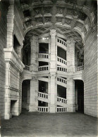 41 - Chambord - Intérieur Du Château - Le Grand Escalier à Double Révolution - Mention Photographie Véritable - CPSM Gra - Chambord