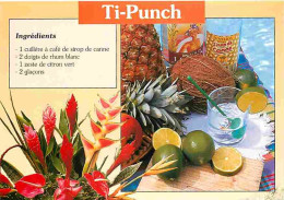 Martinique - Ti-Punch - Recettes De Cuisine - CPM - Voir Scans Recto-Verso - Autres & Non Classés