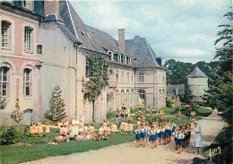 80 - Argoules - Abbaye De Valloires - La Façade - Les Jeux En Plein Air - Enfants - CPM - Voir Scans Recto-Verso - Autres & Non Classés