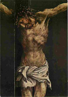 Art - Peinture Religieuse - Mathias Neithart Grunewald - Rétable D'Issenheim - La Crucifixion - Détail - CPM - Voir Scan - Quadri, Vetrate E Statue