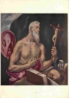 Art - Peinture Religieuse - El Greco - St Jerome In Penitence - CPM - Voir Scans Recto-Verso - Paintings, Stained Glasses & Statues