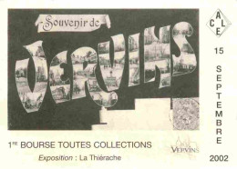 02 - Vervins - Carte Publicitaire Pour La 1e Bourse Toutes Collections 2002 - CPM - Voir Scans Recto-Verso - Vervins