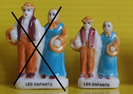 Fève Santon De  Crèche  - Les Enfants - Petit Modèle - Santons