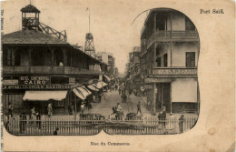 Port Said - Rue Du Commerce - Port Said