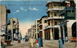 Port Said - Street In The Native Quarter - Puerto Saíd
