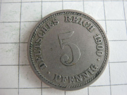 Germany 5 Pfennig 1900 D - 5 Pfennig