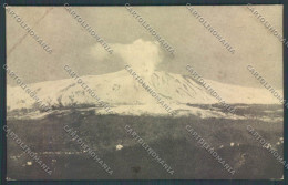 Catania Città Vulcano Etna CAI Cartolina ZB8772 - Catania