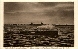 Stralsund - Überfahrt Von Der Insel Rügen Nach Stralsund Bei Stürmischer See - Stralsund