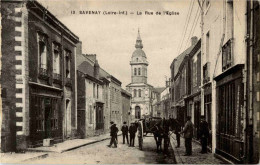 Savenay - La Rue De L Eglise - Savenay