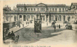 33 - Bordeaux - L'Hotel De Ville - Animée - Tramway - CPA - Voir Scans Recto-Verso - Bordeaux