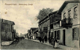 Alexandrowo - Hindenburg Strasse - Feldpost - Polonia