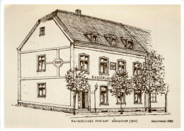 Königshof - Kaiserliches Postamt - Krefeld