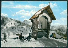 Torino Bardonecchia Nevicata Sci Foto FG Cartolina KB2167 - Other & Unclassified