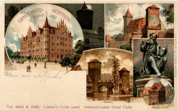 Nürnberg - Grand Hotel Rudolf Lotz - Litho - Nürnberg