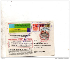 1979 CARTOLINA  CON ANNULLO ARCO FELICE - MARCA DA BOLLO USATA COME AFFRANCATURA - 1971-80: Poststempel