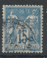 Lot N°82806   N°90, Oblitéré Cachet à Date De PARIS 24 "R.DE CLERY" - 1876-1898 Sage (Tipo II)