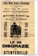 1897 MANIFESTO ZANOBI BARTOLI - Afiches