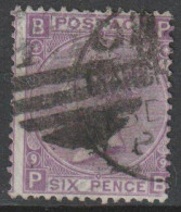 GRANDE-BRETAGNE N° 34 FILIGRANE TIGE DE ROSE  / PL 9 OBL TB - Used Stamps