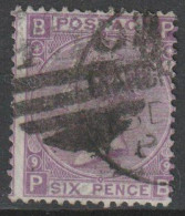 GRANDE-BRETAGNE N° 34 FILIGRANE TIGE DE ROSE  / PL 9 OBL TB - Usados