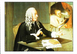 ►  Liotard Portrait De François Tronchin Instrument Géométrie  Compas - Pintura & Cuadros