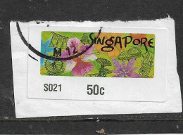 SINGAPORE 2017 ATM CITY IN A GARDEN ORCHIDS - Singapour (1959-...)