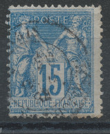 Lot N°82807   N°90, Oblitéré Cachet à Date De PARIS à Déchiffrer - 1876-1898 Sage (Type II)