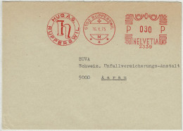 Schweiz 1975, Brief Freistempel / EMA / Meterstamp Hug Rupperswil - Aarau - Frankiermaschinen (FraMA)